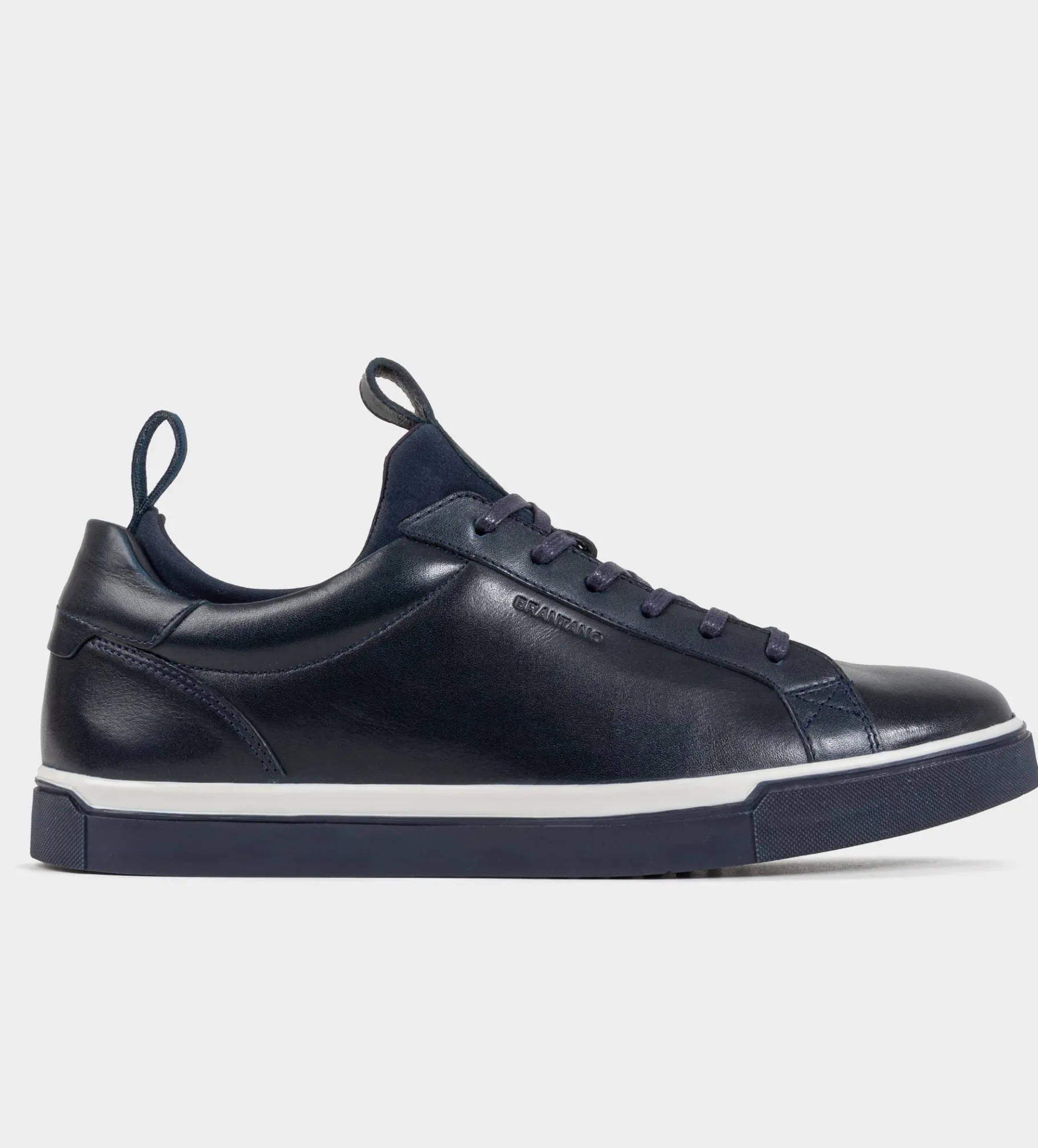 Sale SNEAKER CALCETÍN HERMÉTICO PIEL AZUL Hombre Sneakers