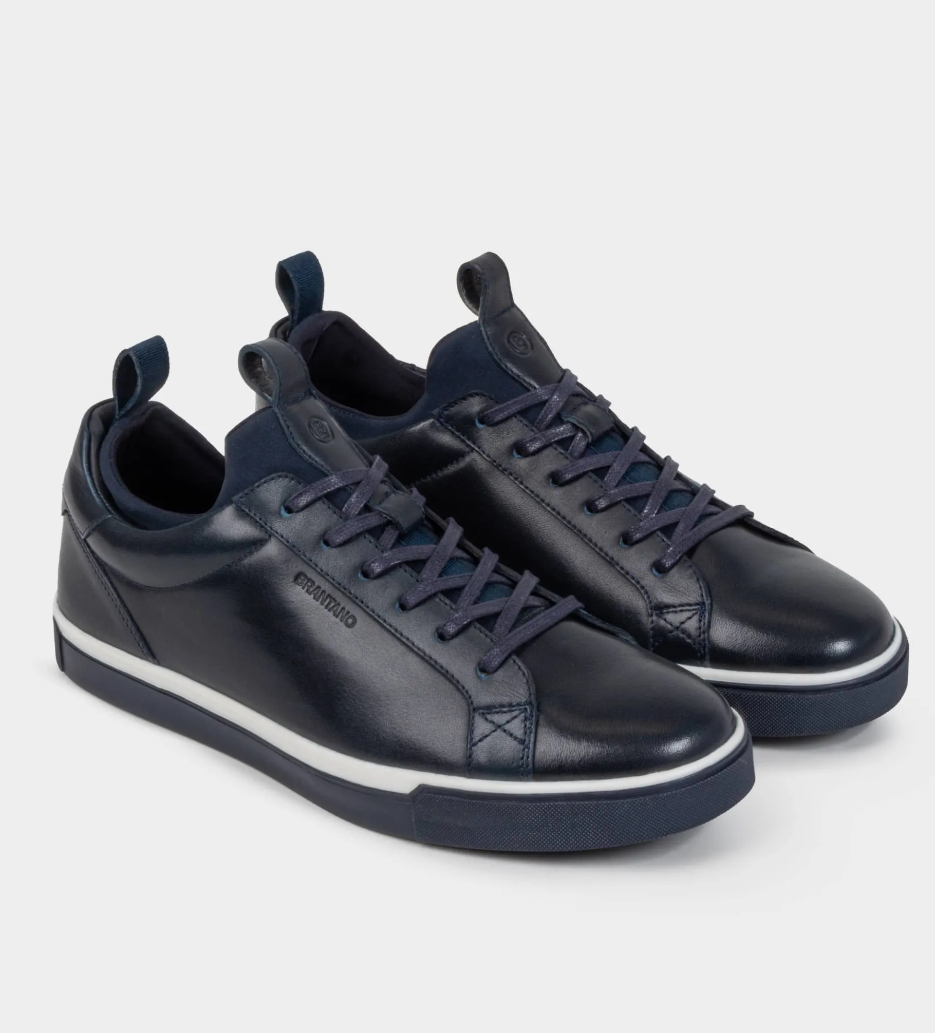 Sale SNEAKER CALCETÍN HERMÉTICO PIEL AZUL Hombre Sneakers