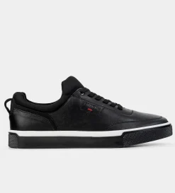 Best SNEAKER CASUAL AGUJETA ELÁSTICA PIEL NEGRO Hombre Sneakers