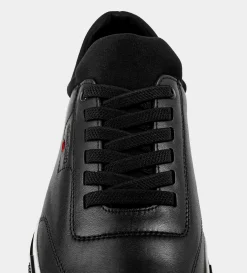 Best SNEAKER CASUAL AGUJETA ELÁSTICA PIEL NEGRO Hombre Sneakers