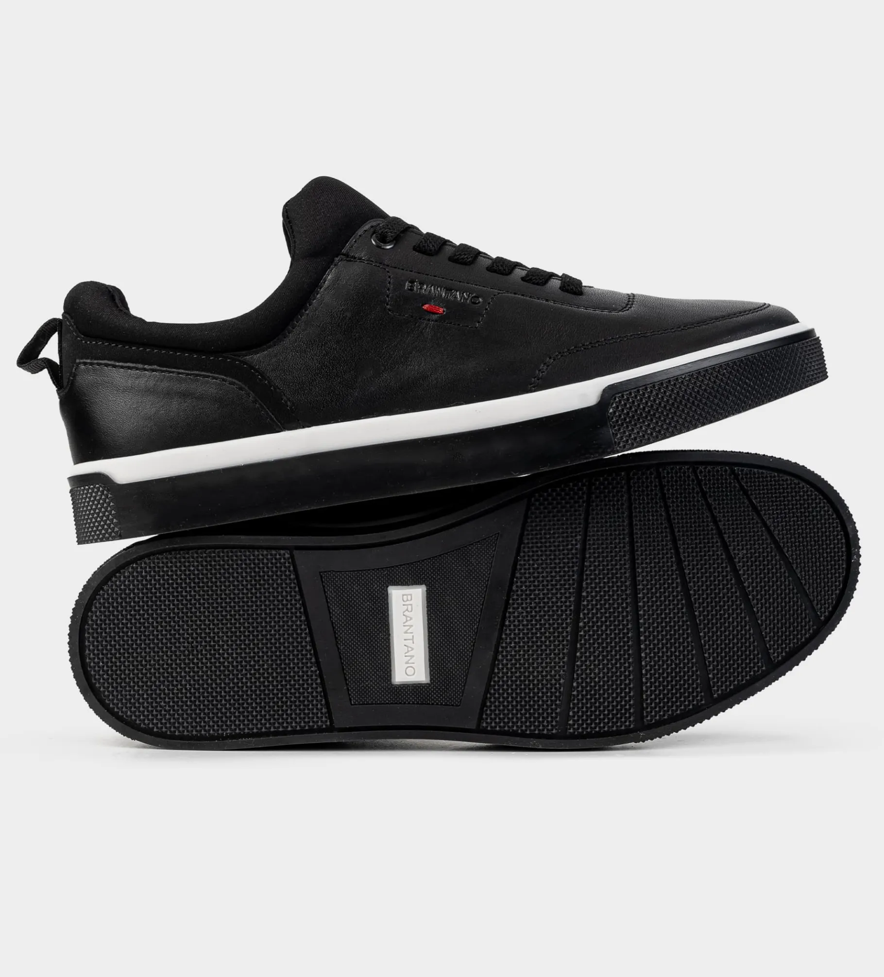 Best SNEAKER CASUAL AGUJETA ELÁSTICA PIEL NEGRO Hombre Sneakers