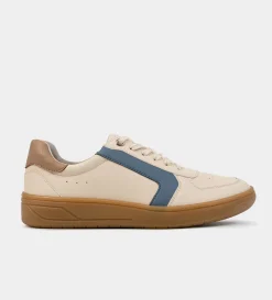 Sale SNEAKER CASUAL AZUL BEIGE Mujer Sneakers
