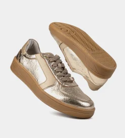 New SNEAKER CASUAL ORO BEIGE Mujer Sneakers