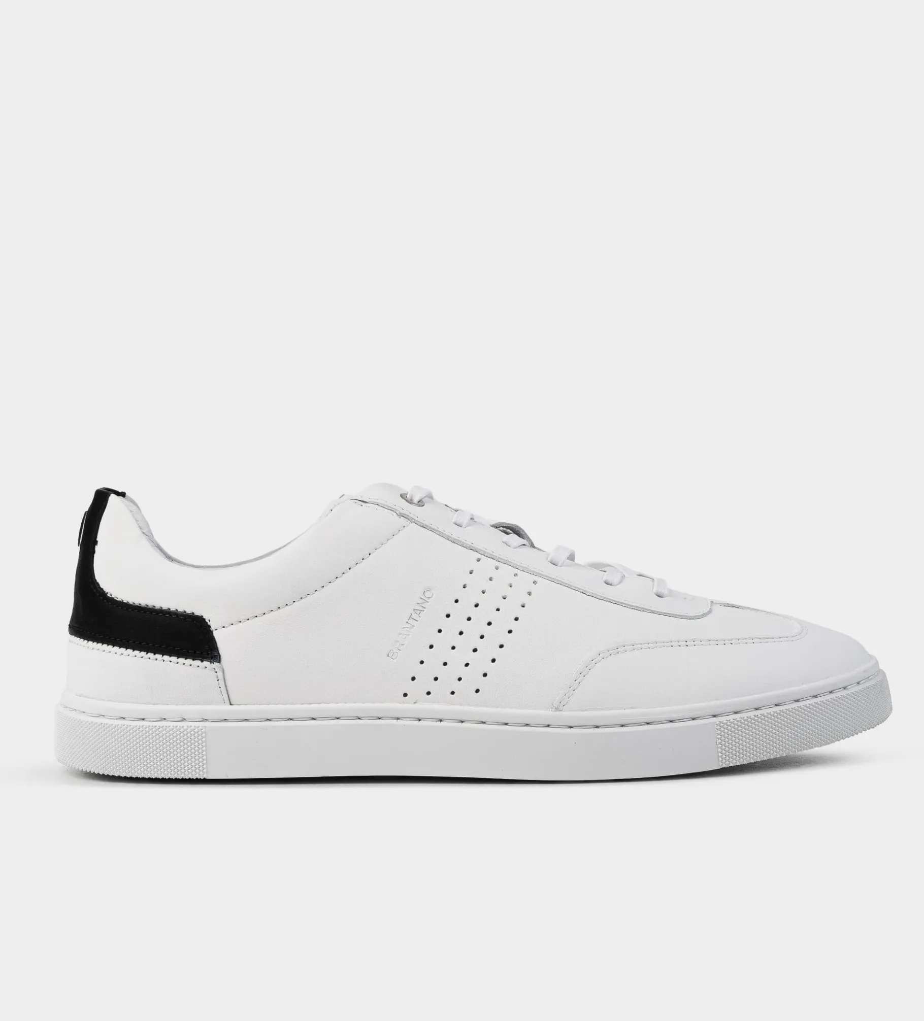 Fashion SNEAKER CASUAL PERFORADO PIEL NEGRO Hombre Sneakers