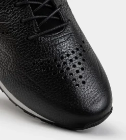 Online SNEAKER CASUAL PERFORADO PIEL NEGRO Hombre Sneakers