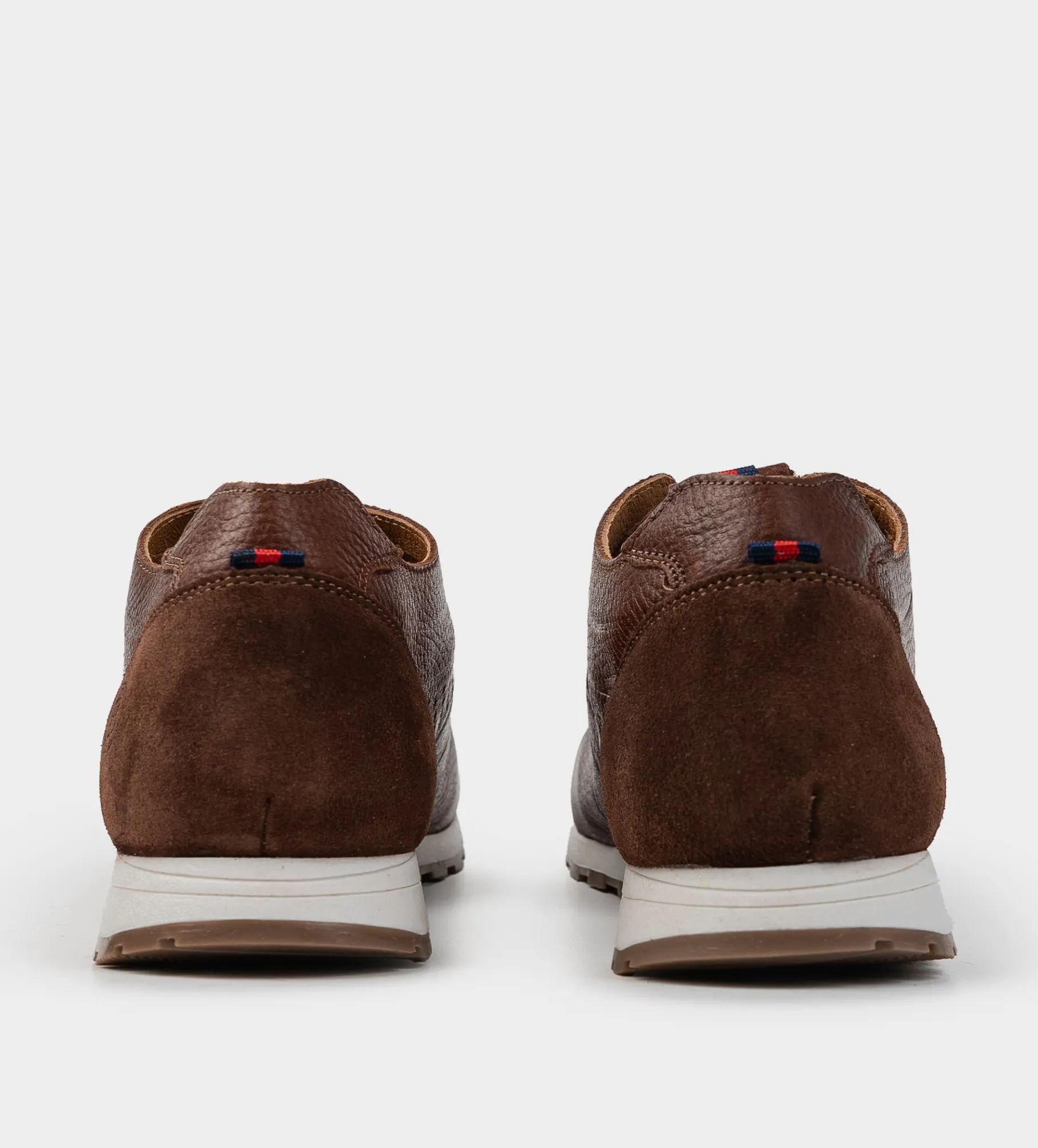 Discount SNEAKER CASUAL PERFORADO PIEL CAFE Hombre Sneakers