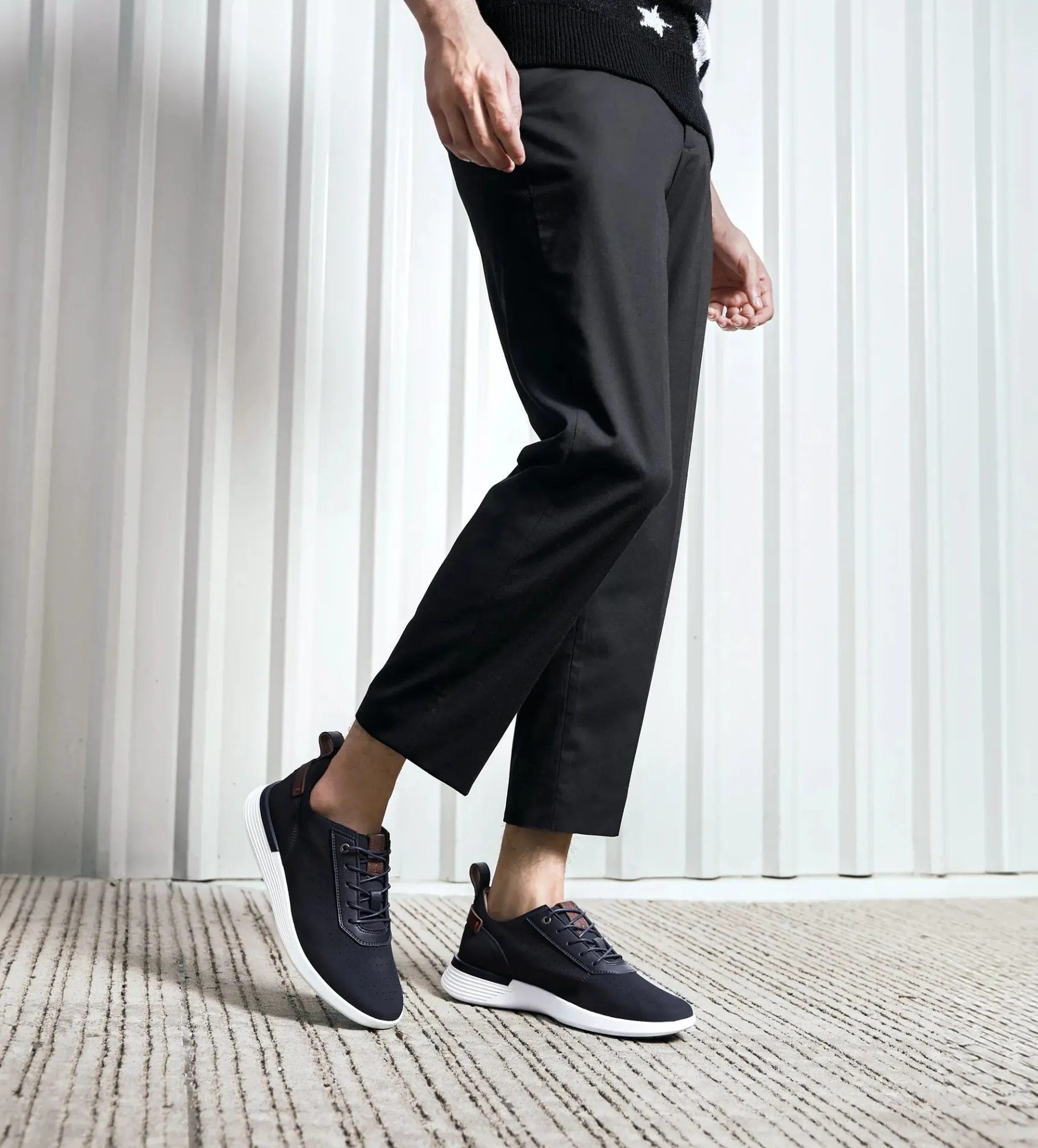 New SNEAKER CASUAL SLIP ON MARINO Hombre Sneakers