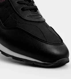 Fashion SNEAKER DEPORTIVO LONA NEGRO Hombre Sneakers
