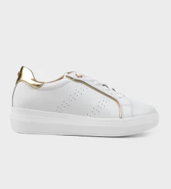 Discount SNEAKER PLATAFORMA PIEL BLANCO Mujer Sneakers