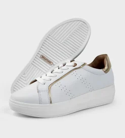 Discount SNEAKER PLATAFORMA PIEL BLANCO Mujer Sneakers