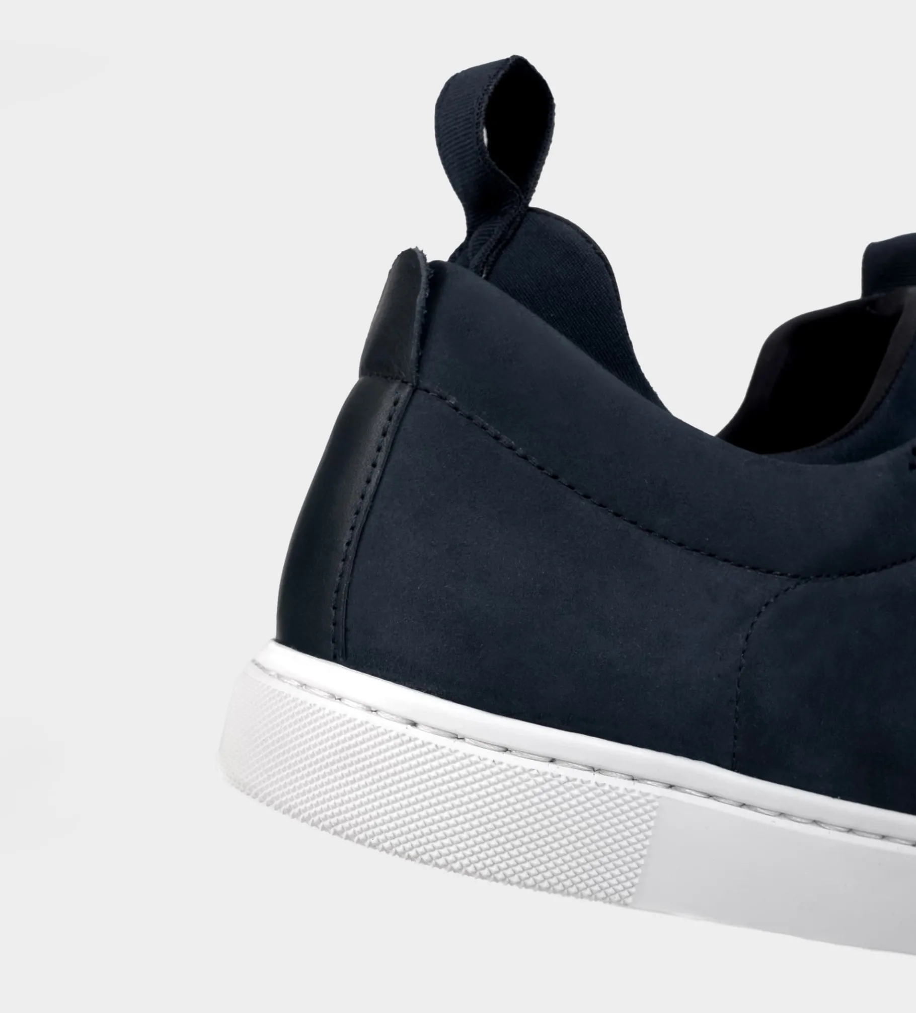 Hot SNEAKER SLIP ON NOBUCK AZUL Hombre Sneakers