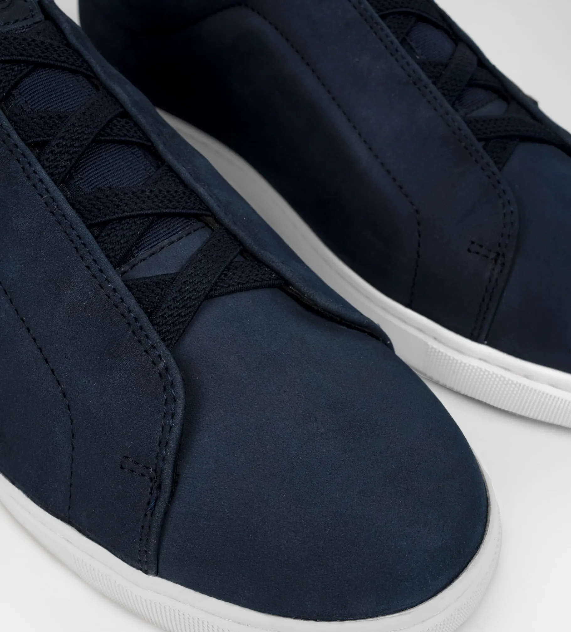 Hot SNEAKER SLIP ON NOBUCK AZUL Hombre Sneakers