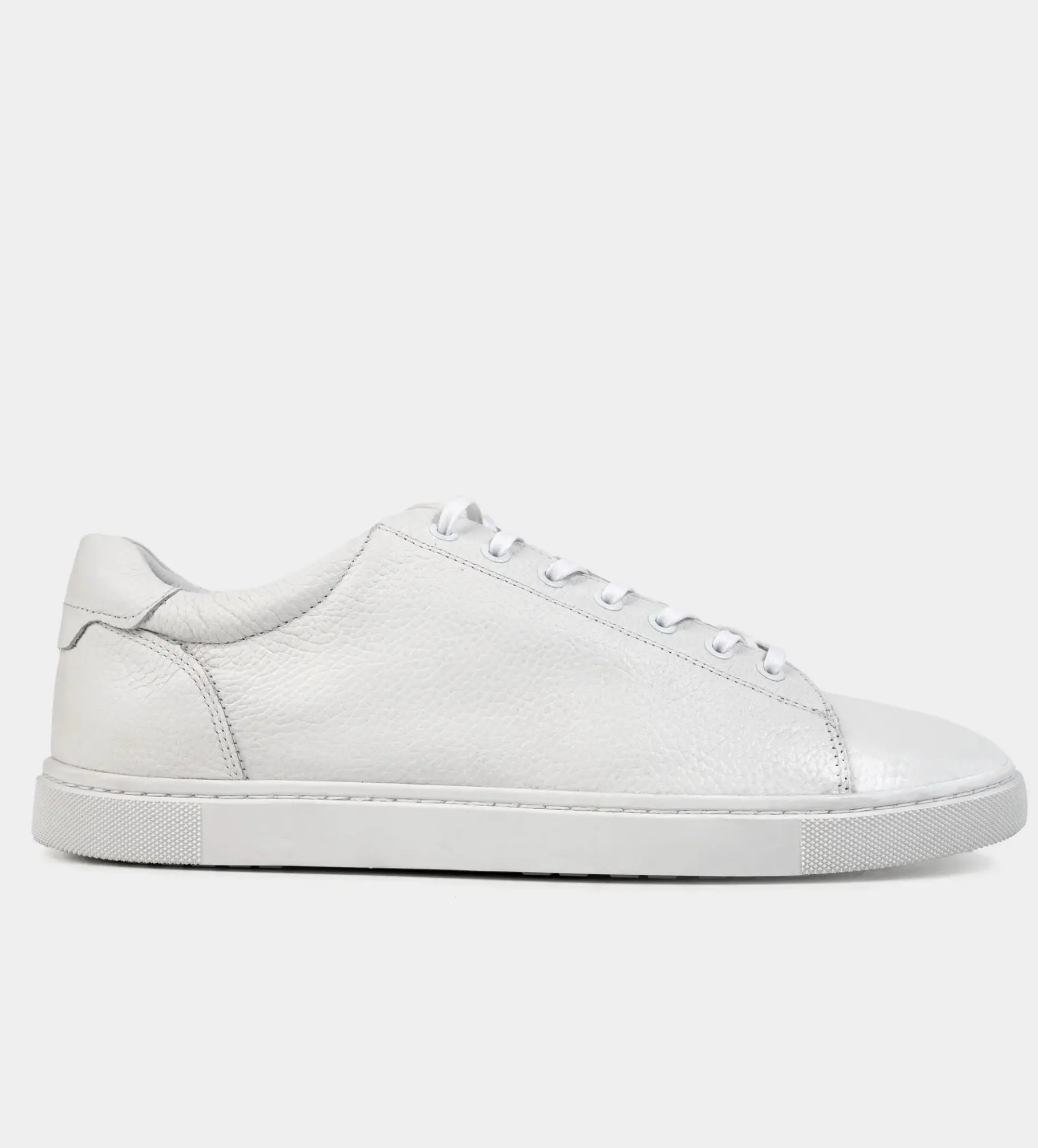 Sale SNEAKER SLIP ON PIEL BLANCO Hombre Sneakers