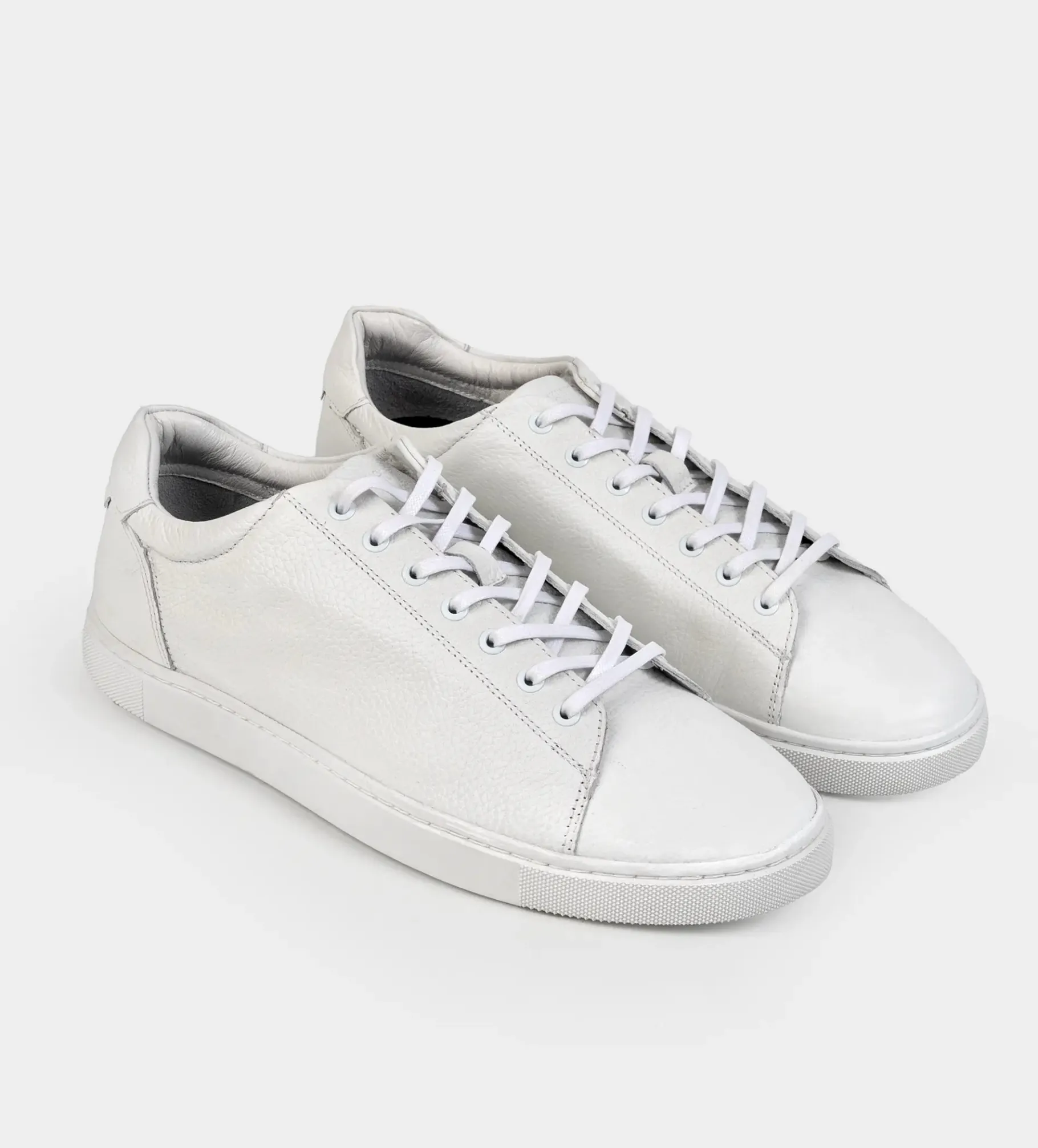 Sale SNEAKER SLIP ON PIEL BLANCO Hombre Sneakers