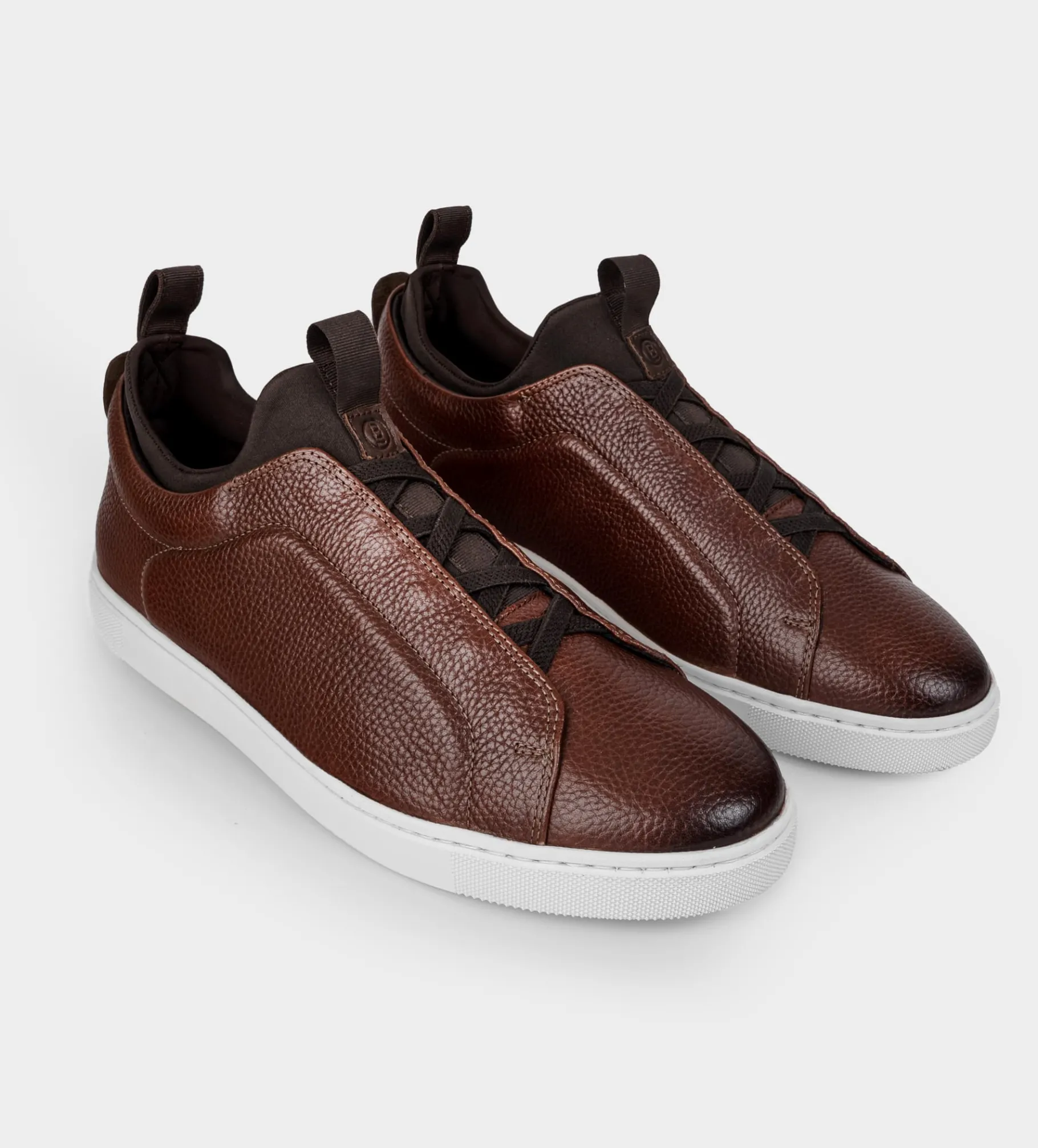 Online SNEAKER SLIP ON PIEL MIEL Hombre Sneakers