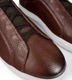Online SNEAKER SLIP ON PIEL MIEL Hombre Sneakers