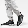Online SNEAKER SLIP ON PIEL NEGRO Hombre Sneakers