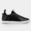 Sale SNEAKER SLIP ON PIEL NEGRO Hombre Sneakers