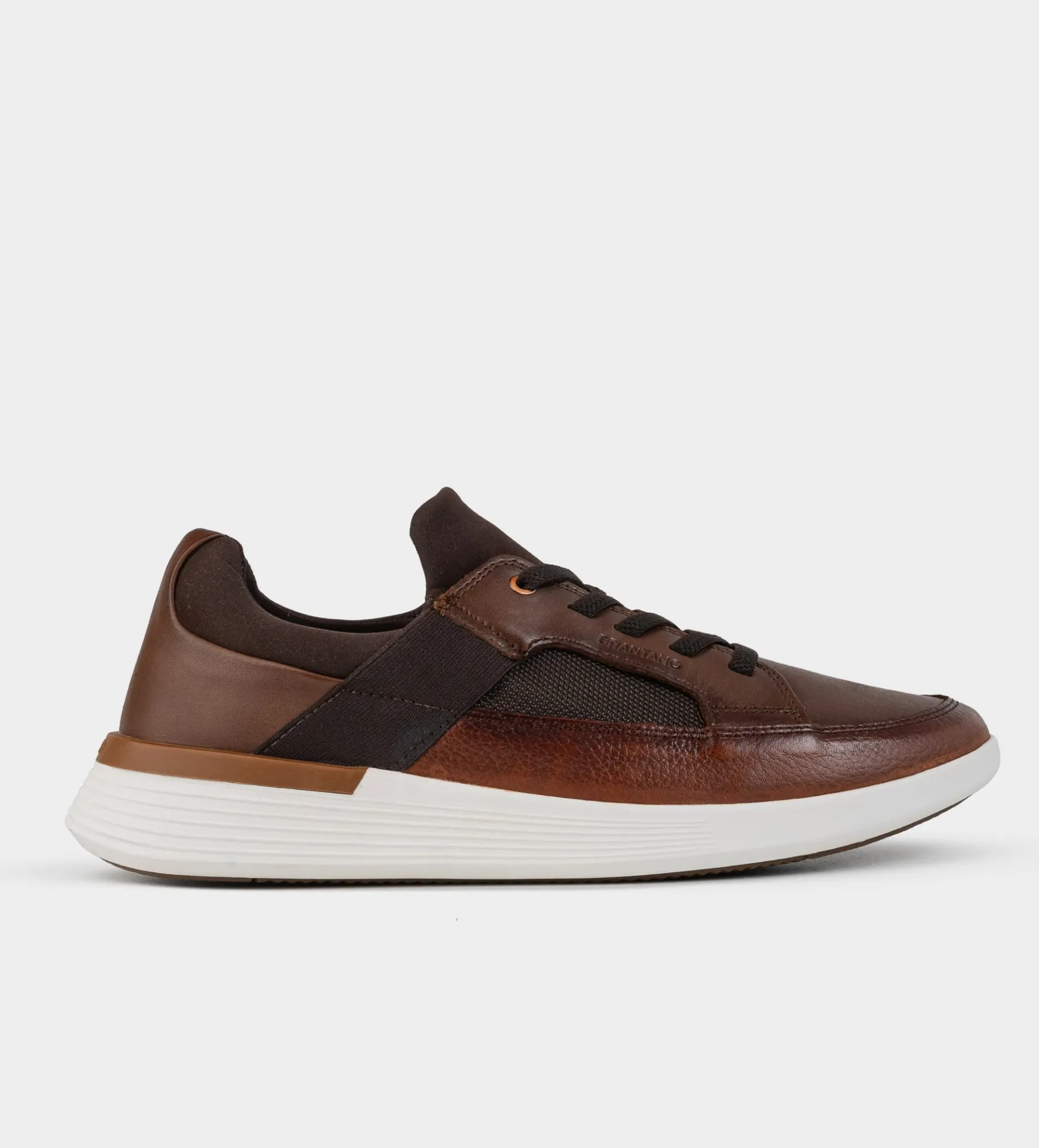 Clearance SNEAKERS CALCETÍN PIEL CAFÉ Hombre Sneakers