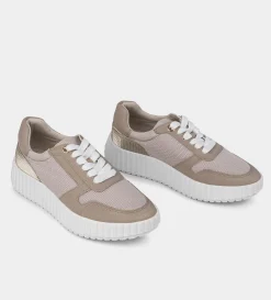 Sale SNEAKERS PLATAFORMA TEXTIL BEIGE Mujer Sneakers