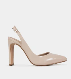 Discount ZAPATILLA DESTALONADA CHAROL BEIGE Mujer Fiesta | Bride Collection