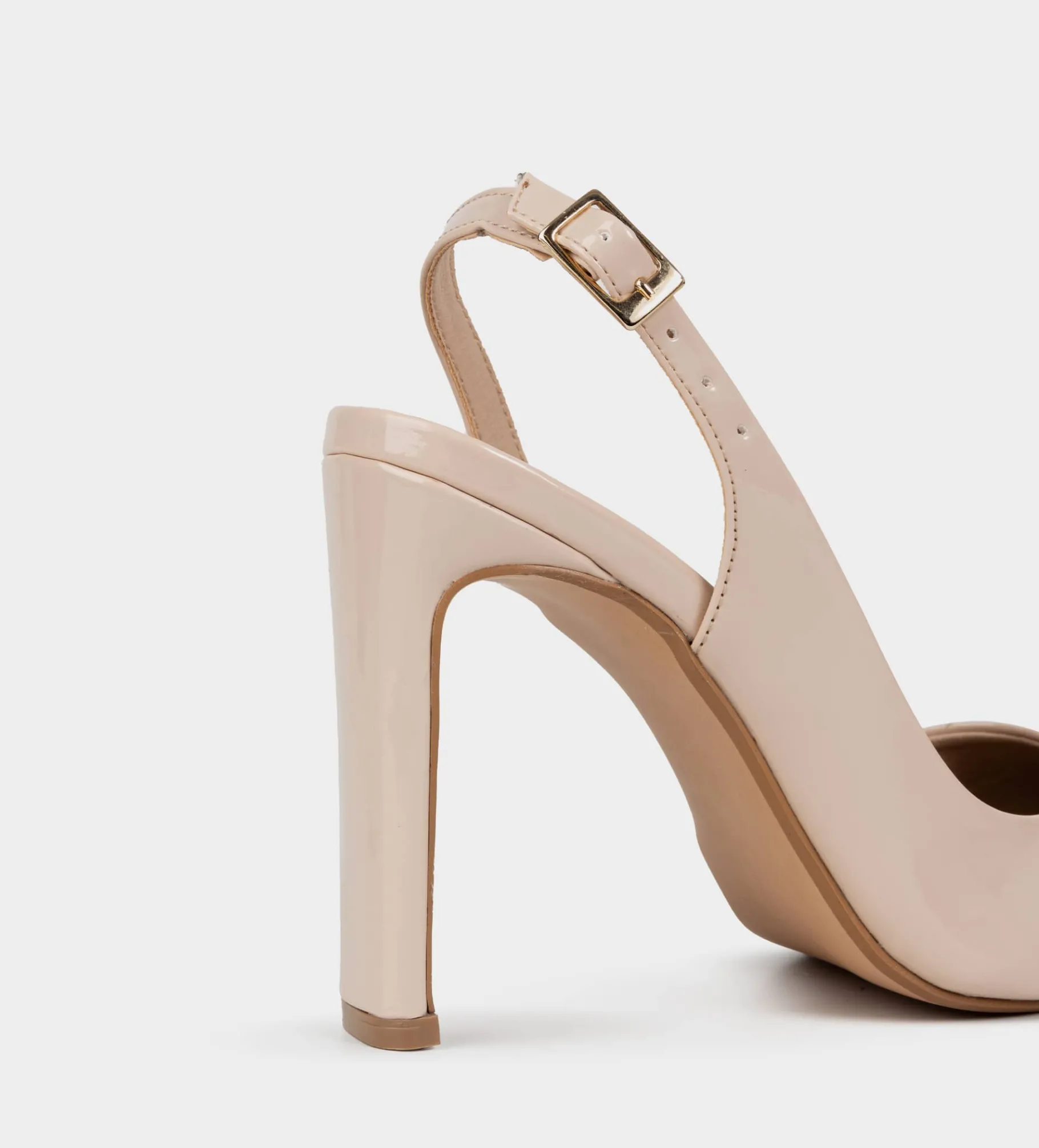 Discount ZAPATILLA DESTALONADA CHAROL BEIGE Mujer Fiesta | Bride Collection
