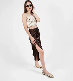 New ZAPATILLA DESTALONADA HERRAJE ORO Mujer Fiesta | Tacones Y Zapatillas