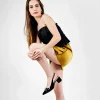 Clearance ZAPATILLA SLING BACK  HERRAJE NEGRO Mujer Tacones Y Zapatillas