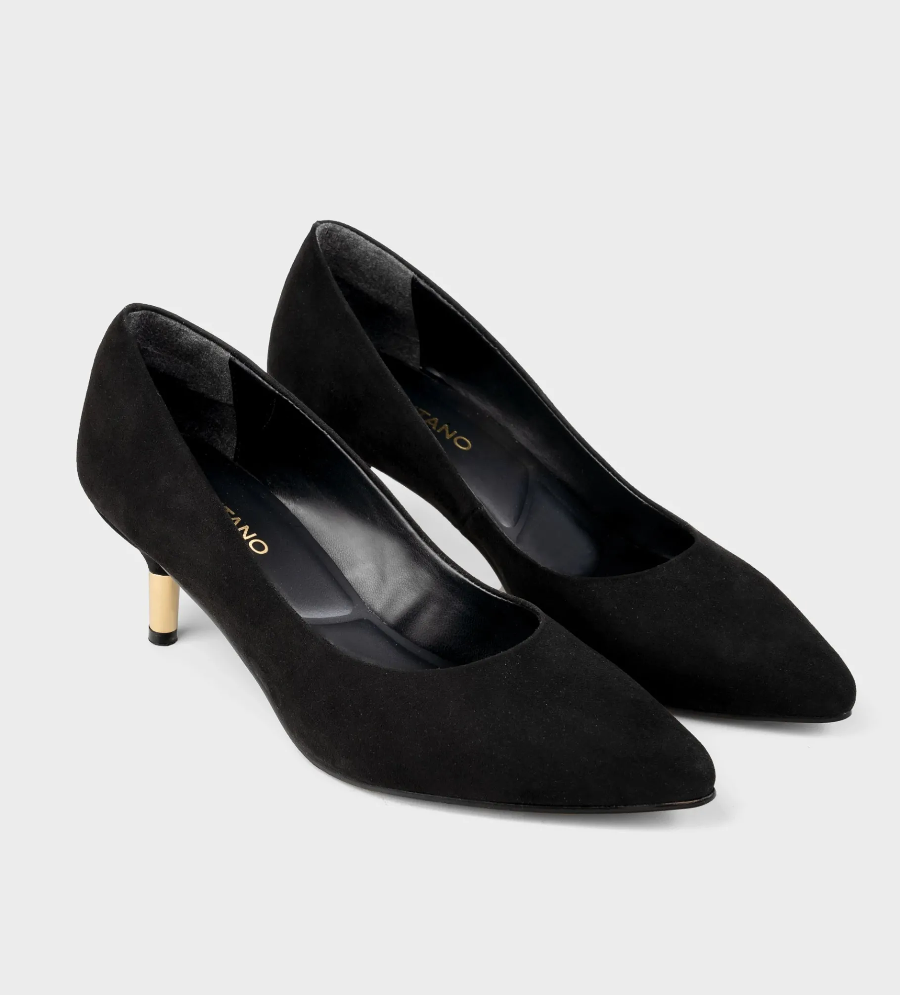Discount ZAPATILLA TACÓN BAJO NEGRO Mujer Tacones Y Zapatillas