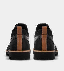 Sale ZAPATO DERBY COMBINACIÓN NEGRO Hombre Casual