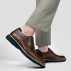 Clearance ZAPATO DERBY PIEL CAFÉ Hombre Casual