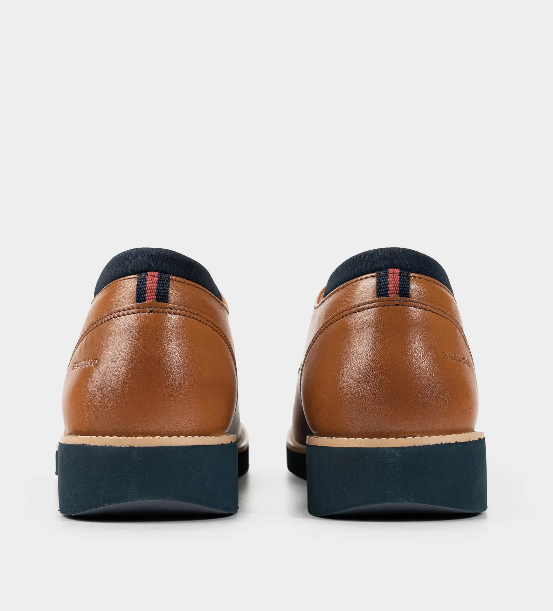 Clearance ZAPATO DERBY PIEL MIEL Hombre Casual