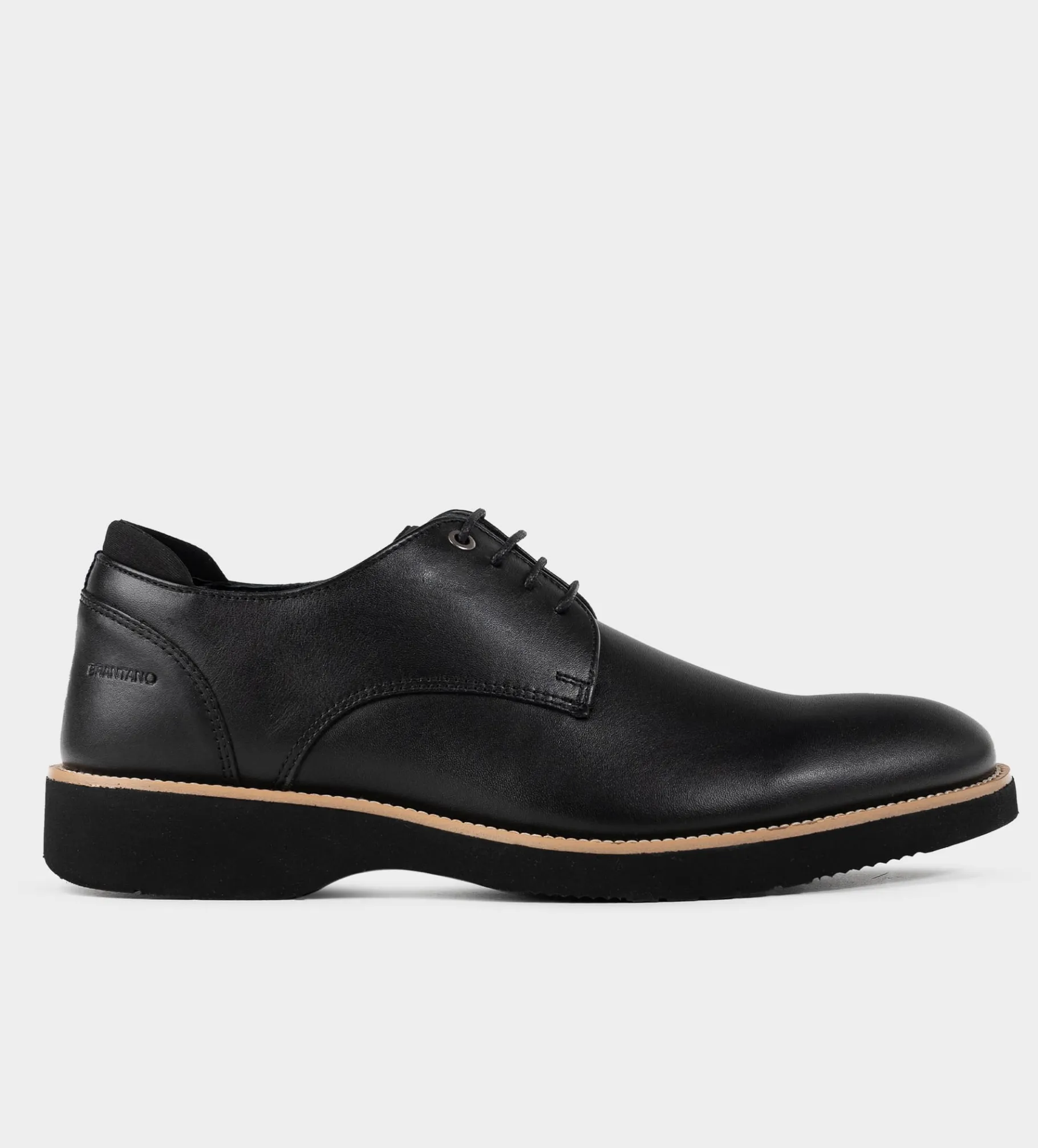 Sale ZAPATO DERBY PIEL NEGRO Hombre Casual