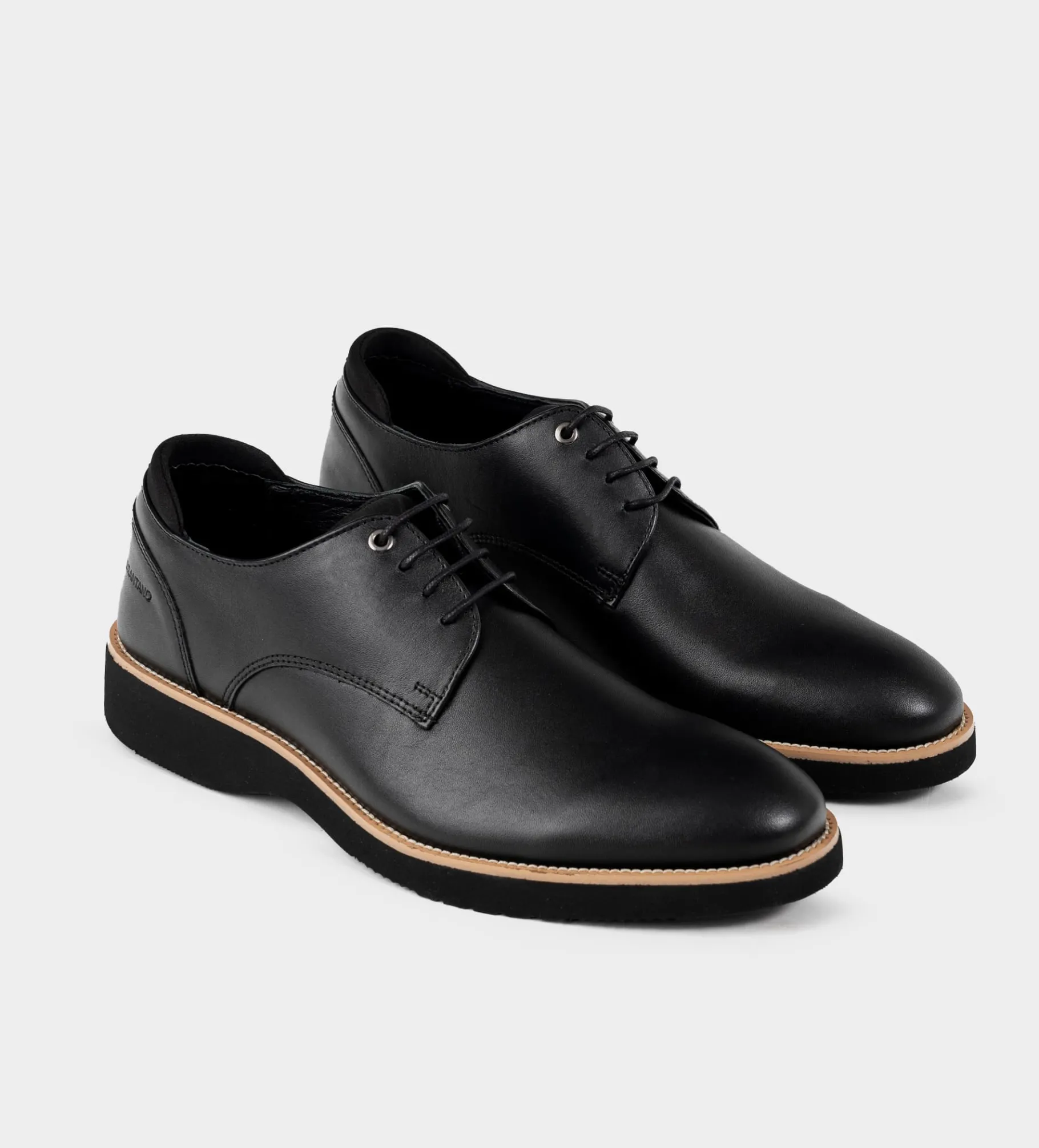 Sale ZAPATO DERBY PIEL NEGRO Hombre Casual