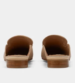 Fashion ZAPATO MULE TEJIDO BEIGE Mujer Zuecos Y Mules | Flats Y Mocasines