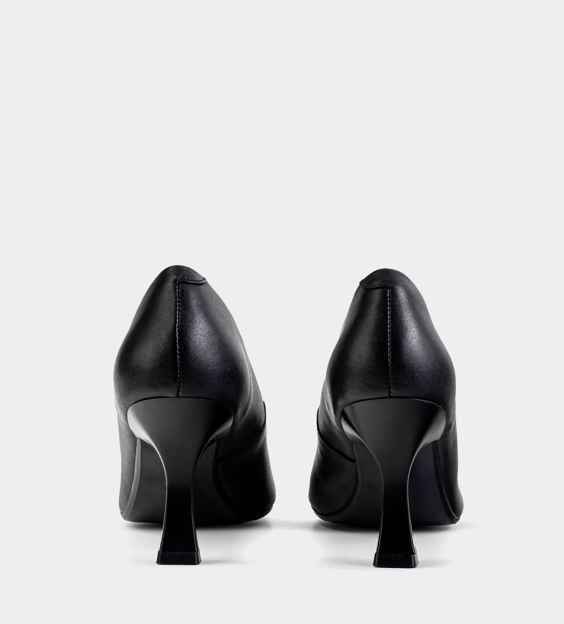 Clearance ZAPATO TACÓN BAJO PIEL NEGRO Mujer Tacones Y Zapatillas